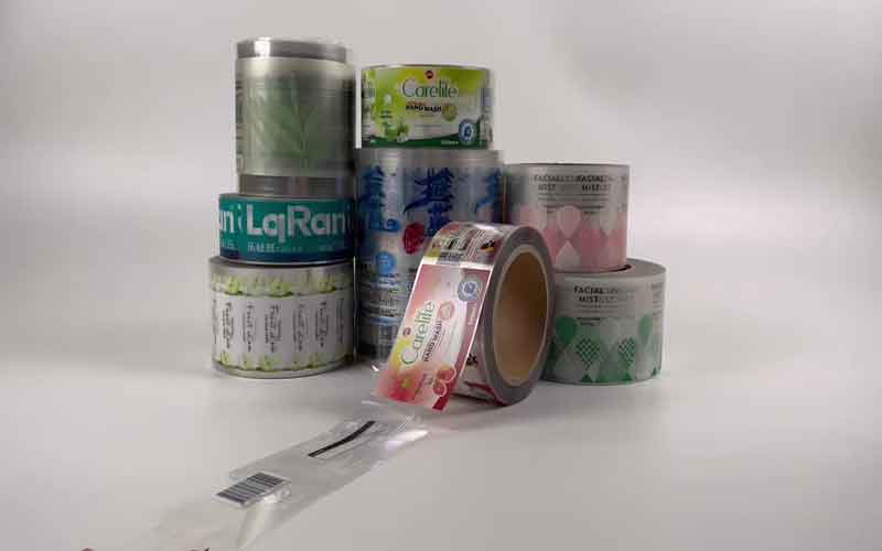 لیبل شیشه‌ای در تعداد کم