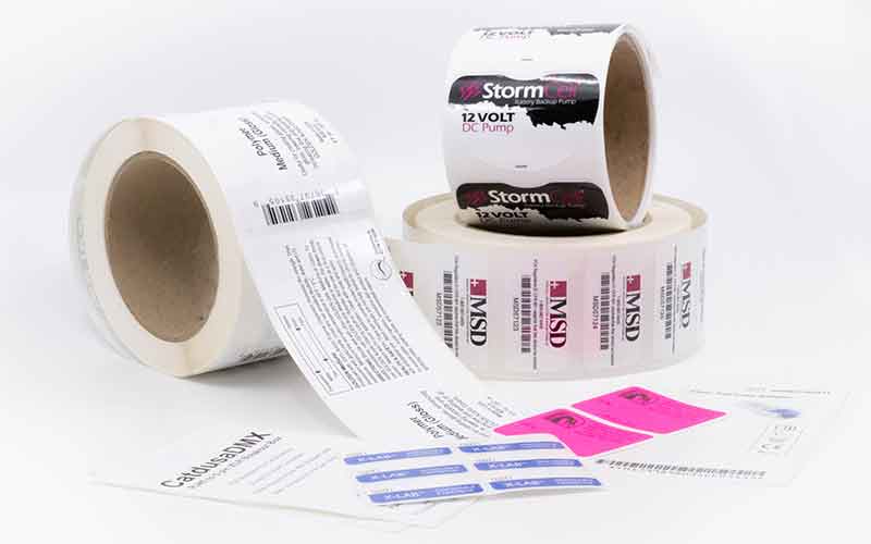 مزایای چاپ لیبل نمونه محصول